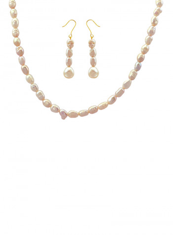 Pearls Strand Jewellery Set