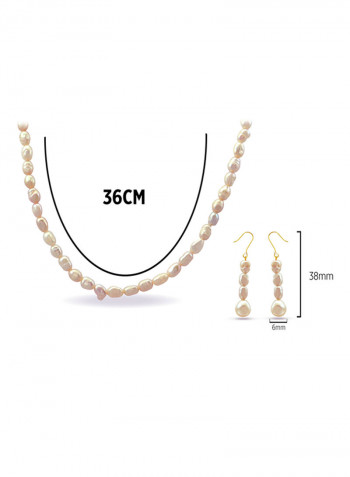Pearls Strand Jewellery Set