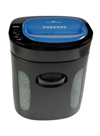 Heavy Duty Paper Shredder Blue/Black