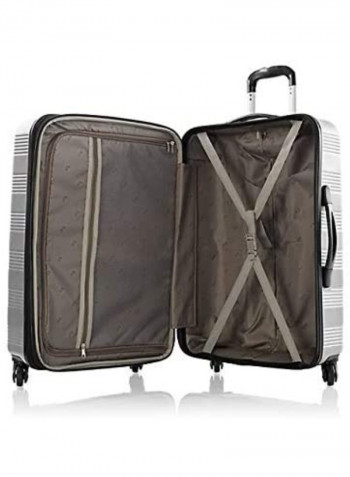3-Piece Heys Runway Trolley Set Silver