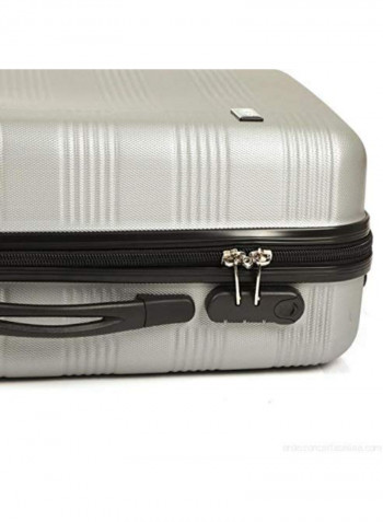 3-Piece Heys Runway Trolley Set Silver