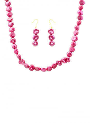 Pearls Strand Jewellery Set