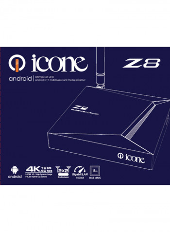 4K Android Box Z8 Black