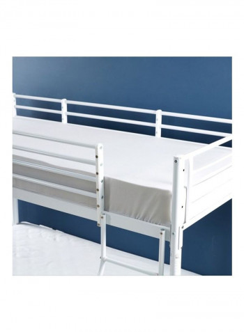 Cody Convertible Twin Bunk Bed White 160.5 x 97.7 x 208.7cm