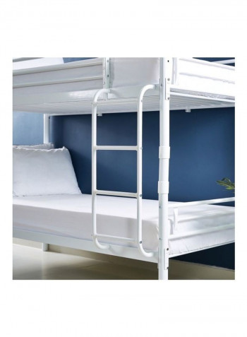 Cody Convertible Twin Bunk Bed White 160.5 x 97.7 x 208.7cm