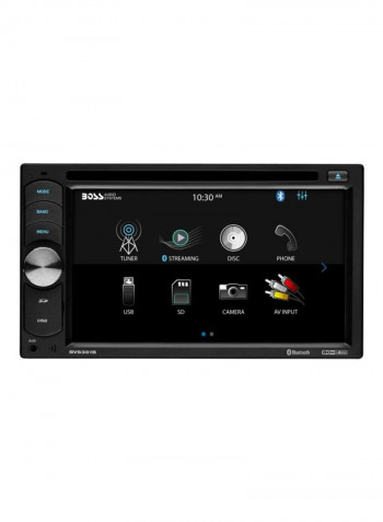 Double-DIN Bluetooth DVD Player