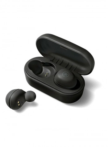 True Wireless In-Ear Earbuds With Charging Case Black