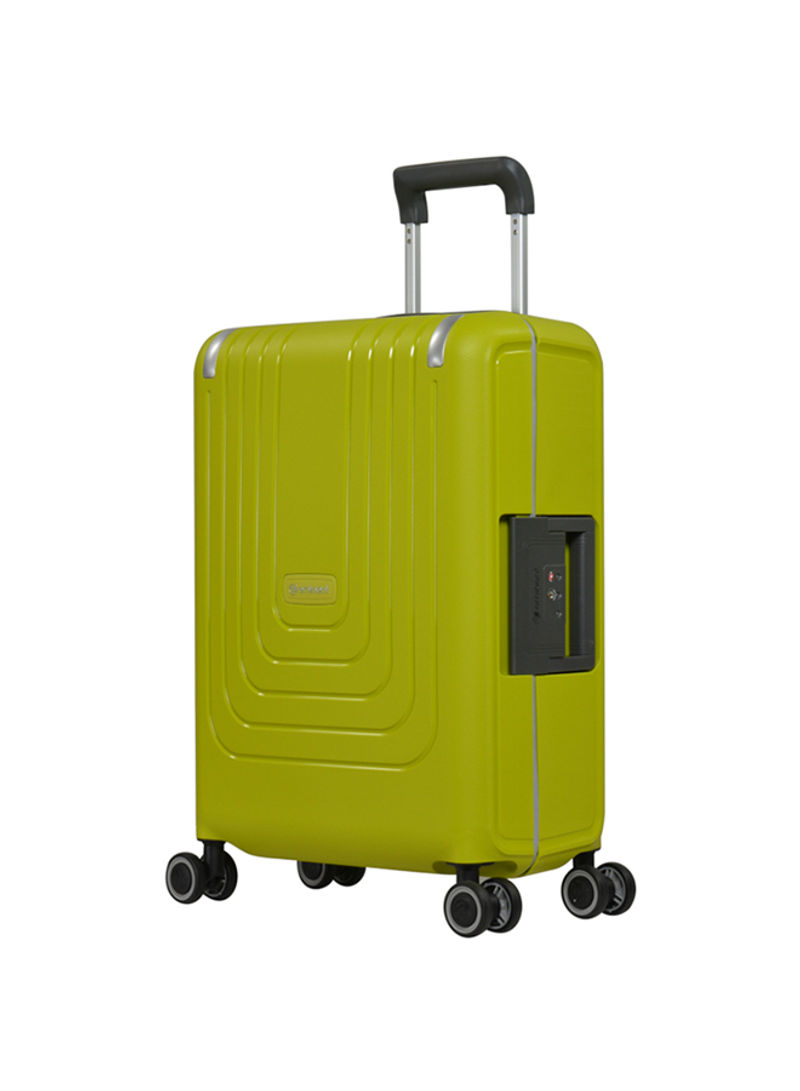 Hardside Medium Check in Luggage Trolley Chartreuse