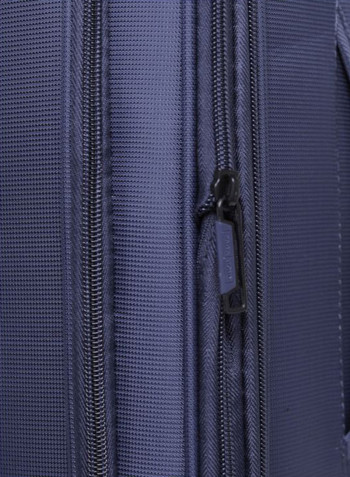 Softside 3 Piece Luggage Trolley Set Navy