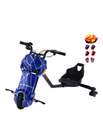 Three Wheel Ride On Scooter With Safety Gear