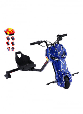 Three Wheel Ride On Scooter With Safety Gear