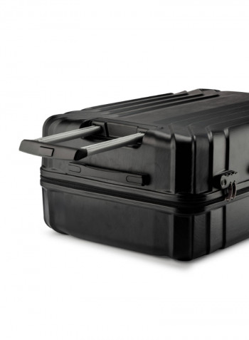 3-Piece Spinner Wheel Luggage Set Black
