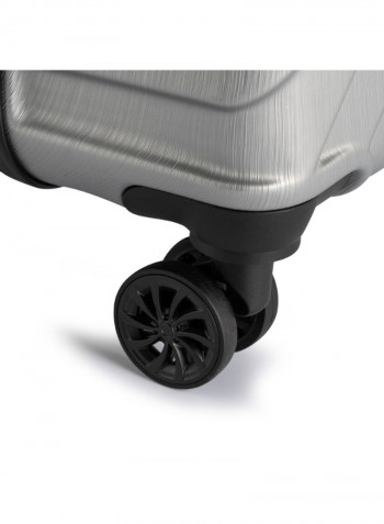3-Piece Spinner Wheel Luggage Set Grey