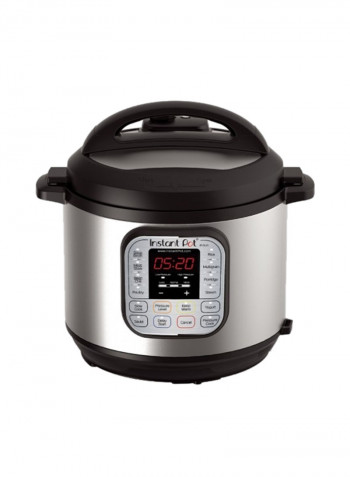 DUO 6, (6-Quart), 7-in-1 Multi-Use Electric Programmable Pressure Cooker, 14 smart programs, Stainless Steel inner pot, Advanced Safety Protection 5.7 l 1000 W INP-112-0027-01 Black & Stainless steel