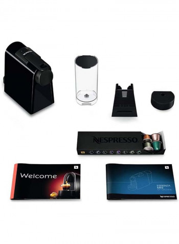 Essenza Mini Coffee Machine With 100 Capsules Black 8.4x20.4x33cm