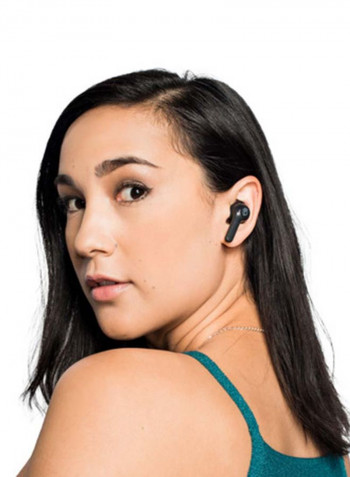 Indy ANC True Wireless Noise Cancelling In-Ear Earbuds With Charging Case True Black