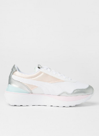 Cruise Rider Chrome Sneakers White