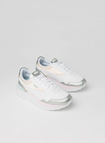 Cruise Rider Chrome Sneakers White