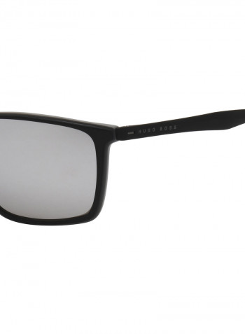 Men's Square Frame Sunglasses - Lens Size: 57 mm