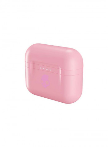 Indy ANC True Wireless Noise Cancelling In-Ear Earbuds With Charging Case And Feisty Mood Boost Print Art Feisty Pink