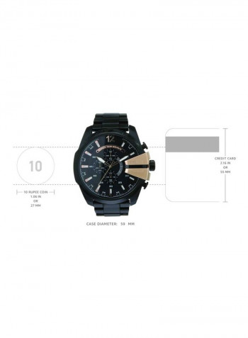Men's Water Resistant Stainless Steel Chronograph Watch DZ4309