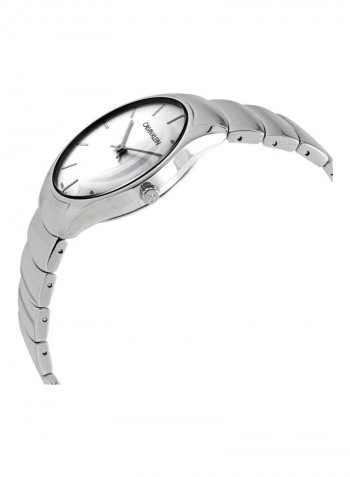 Men's Classic Too Silver Stainless Steel Strap Watch