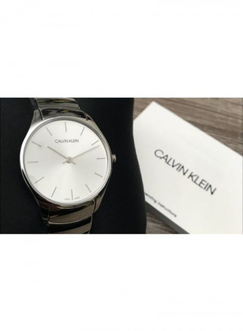 Men's Classic Too Silver Stainless Steel Strap Watch