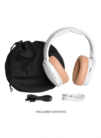 Hesh ANC Noise Cancelling Over-Ear Bluetooth Wireless Headphones Mod White