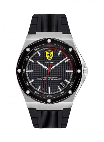 Men's Rubber Analog Wrist Watch 830529