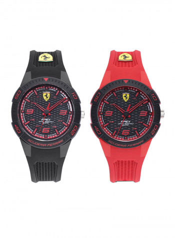 Men's Silicone Quartz Analog Wrist Watch 870044