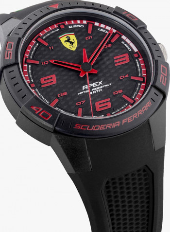 Men's Silicone Quartz Analog Wrist Watch 870044