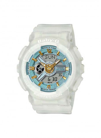 Women's G-Shock Water Resistant Analog+Digital Watch BA-110SC-7ADR