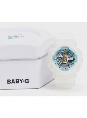 Women's G-Shock Water Resistant Analog+Digital Watch BA-110SC-7ADR