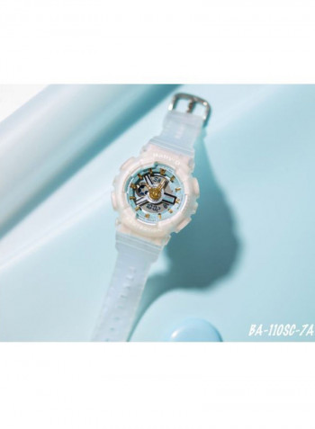 Women's G-Shock Water Resistant Analog+Digital Watch BA-110SC-7ADR