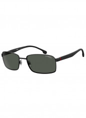 Men's Rectangular Frame Sunglasses - Lens Size: 58 mm