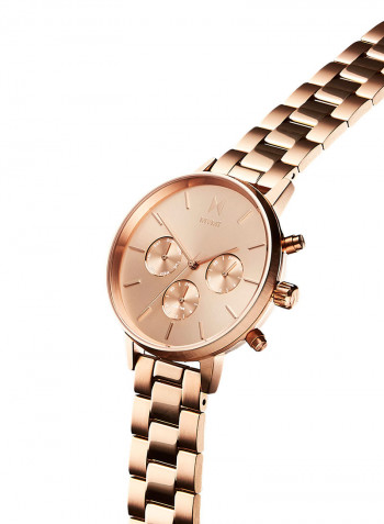 Women's Stainless Steel Analog Wrist Watch D-FC01-RG