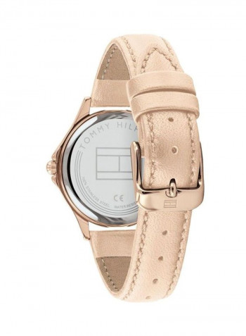 Women's Leather Analog Watch-1782171