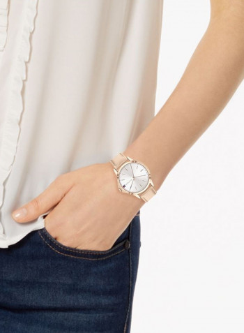 Women's Leather Analog Watch-1782171