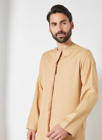 Premium Arabi Kandora Gold