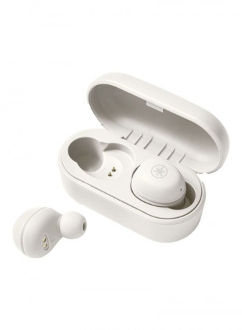 True Wireless In-Ear Earbuds With Charging Case White