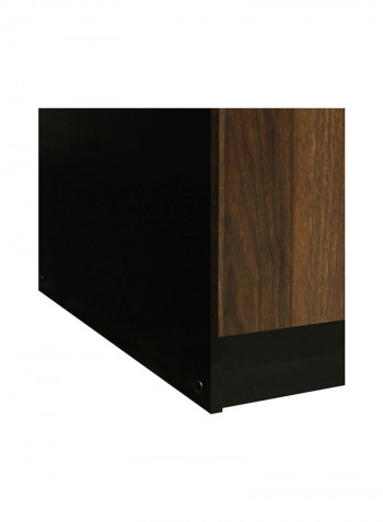 Brisbane 2-Doors Wardrobe With Mirror Brown