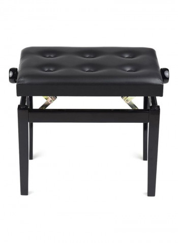 Cushion Padded Wooden Piano Bench Stool
