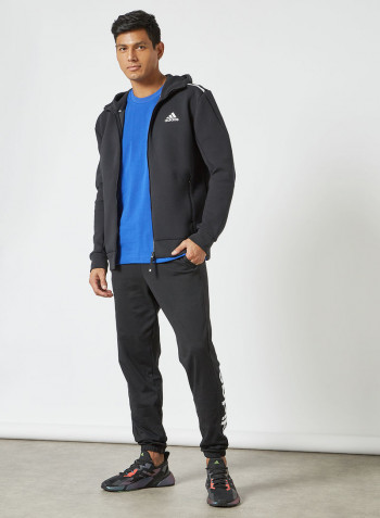 Z.N.E Sportswear Hoodie Black