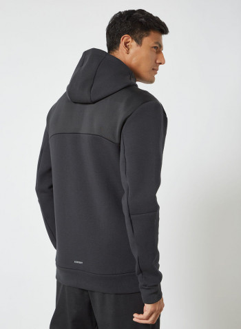 Z.N.E Sportswear Hoodie Black