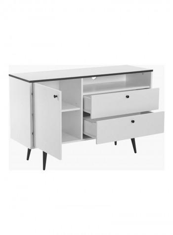 Finland Sideboard White 75 x 120cm