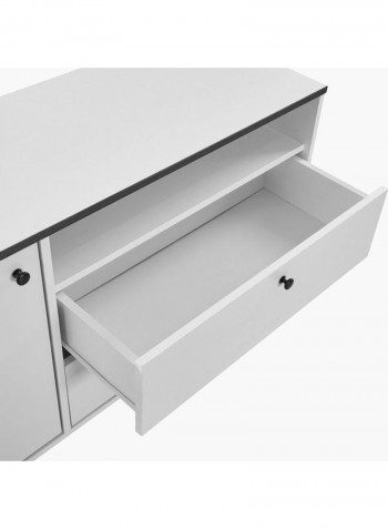 Finland Sideboard White 75 x 120cm