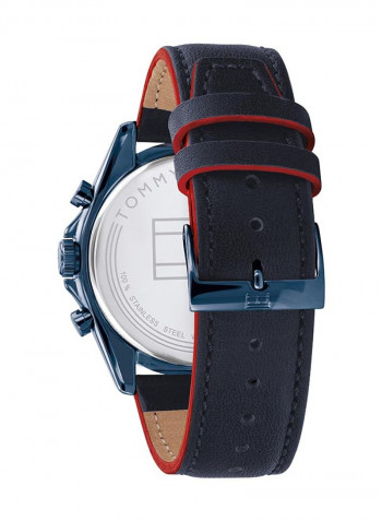 Men's Leather Analog Watch-1791839