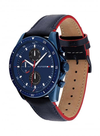 Men's Leather Analog Watch-1791839