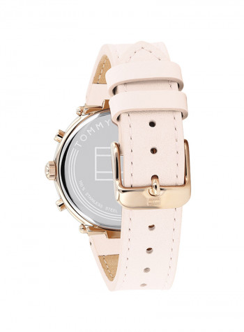 Women's Leather Analog Watch-1782351