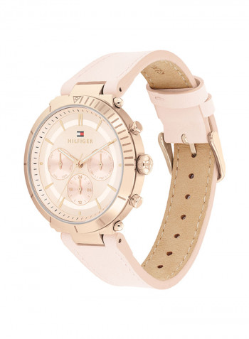 Women's Leather Analog Watch-1782351